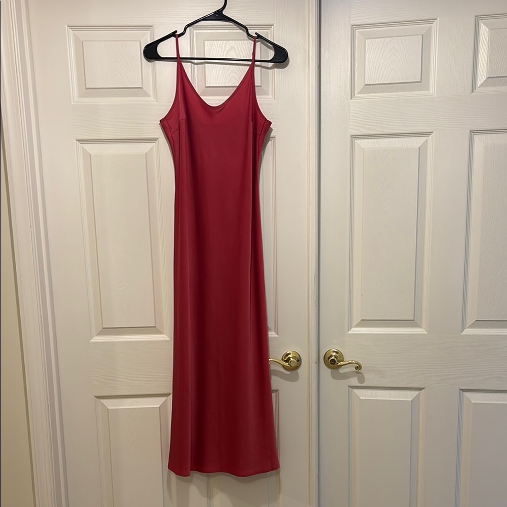 Uniqlo Stain Slip Dress Spaghetti Strap Sleeveless